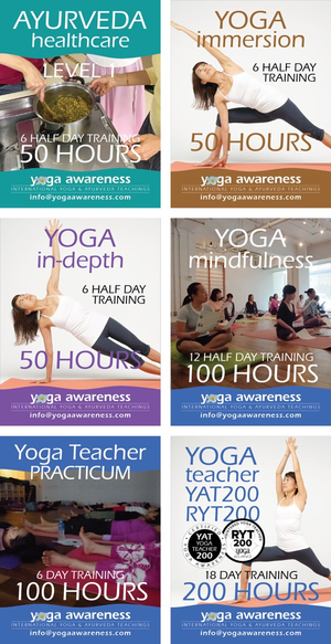 Level 1 Yoga and Ayurveda trainings in Hawaii, Japan, India