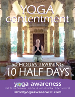 Yoga Contentment Training Level 3 online Tokyo Hawaii