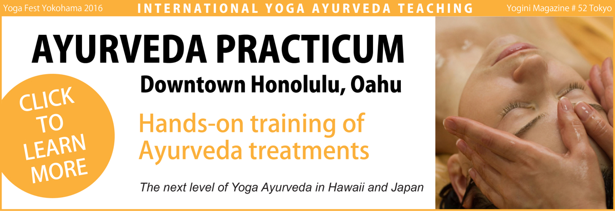 Yoga Awareness Hawaii - ayurveda practicum training in Honolulu, Oahu