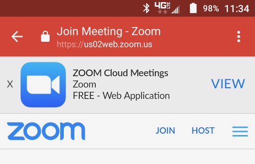 Join a Yoga Awareness online class with Zoom