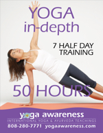 Yoga In-Depth Training Level 1B in Port Angeles, Washington 201910 level 1 yoga in depth training w150