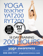 Yoga Teacher Training YAT200 RYT200 in Honolulu, Hawaii Yoga Teacher Training YAT200 RYT200 in Honolulu, Hawaii