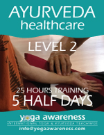 Ayurveda Healthcare Training Level 2 in-person studio or online live-zoom Ayurveda Healthcare Training Level 2 in-person studio or online live-zoom